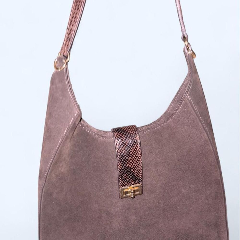 Unbranded Women's Brown and Pink Bag